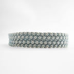 POLO RALPH LAUREN Light Blue Braided D-Ring Belt Made in India