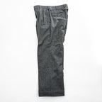 Burberrys Gray Wool Pleated Slacks Made in Japan W79
