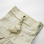 PORTER Yoshida Military Duffle Bag Backpack Canvas Leather Off White Large Japan