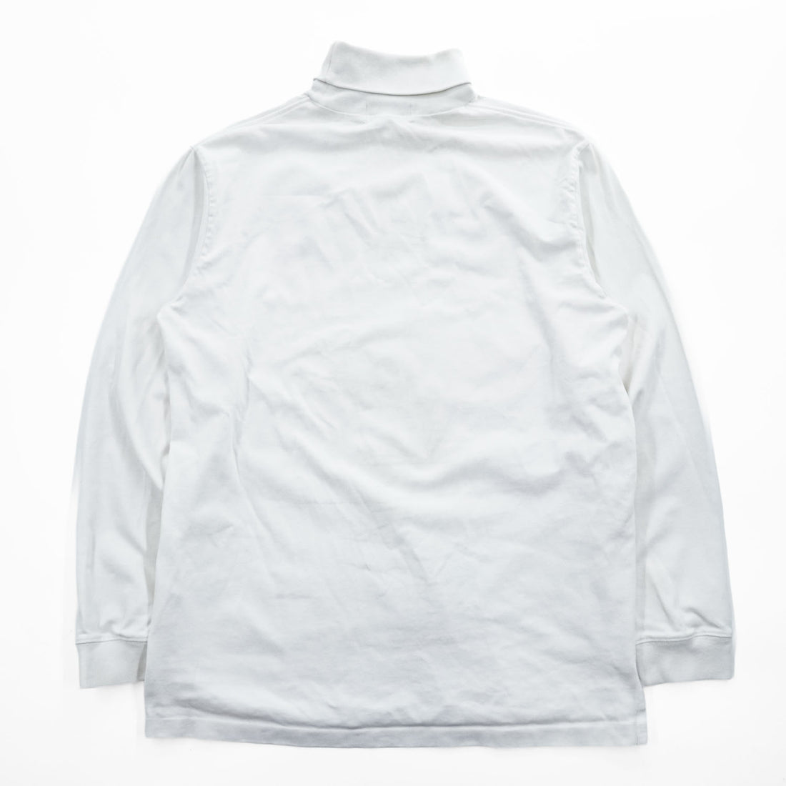Polo by Ralph Lauren Embroidered Pony Turtleneck Long Sleeve T-Shirt White L