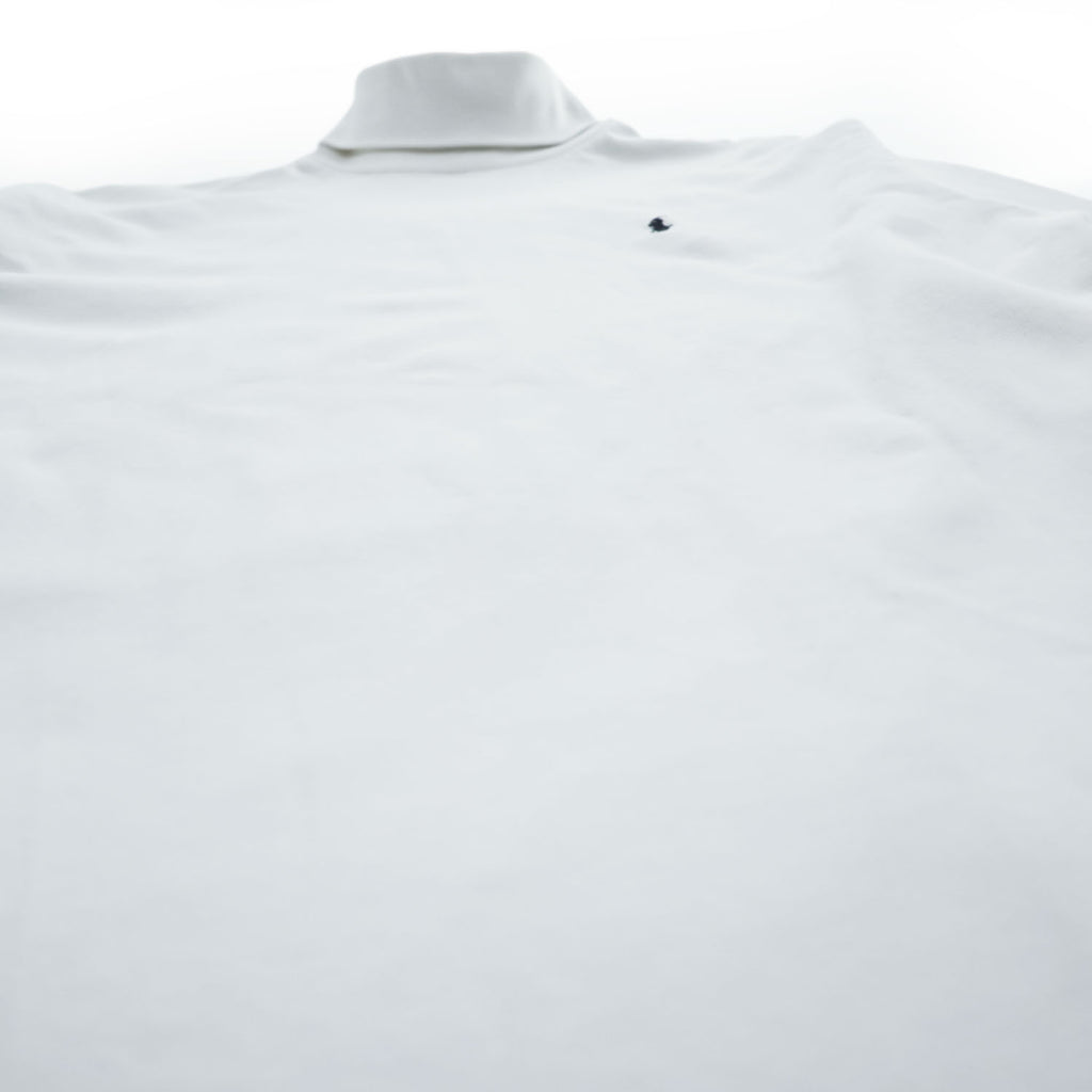 Polo by Ralph Lauren Embroidered Pony Turtleneck Long Sleeve T-Shirt White L