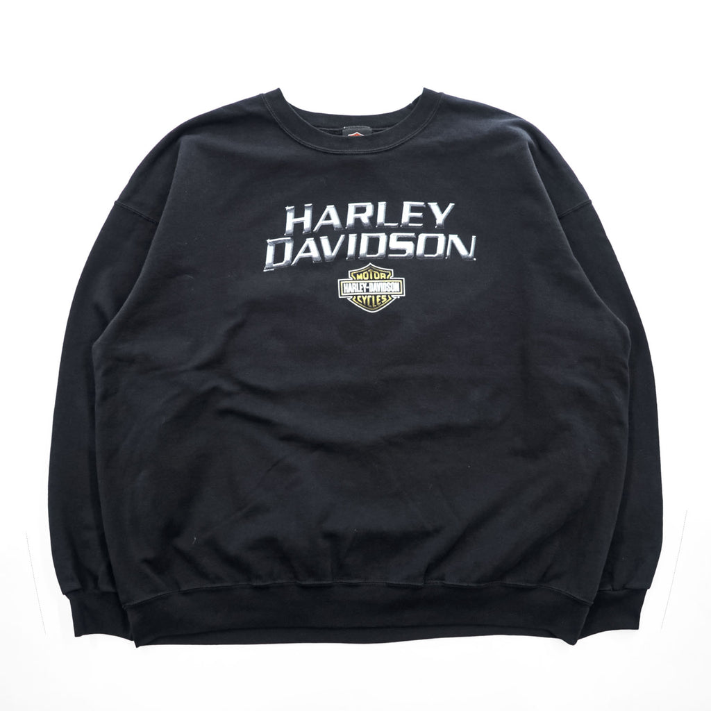 Harley-Davidson 2012 Loess Hills Double-Sided Graphic Sweatshirt 2XL Black