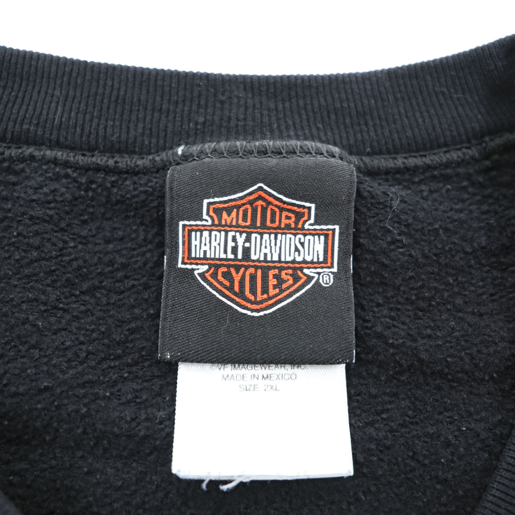 Harley-Davidson 2012 Loess Hills Double-Sided Graphic Sweatshirt 2XL Black