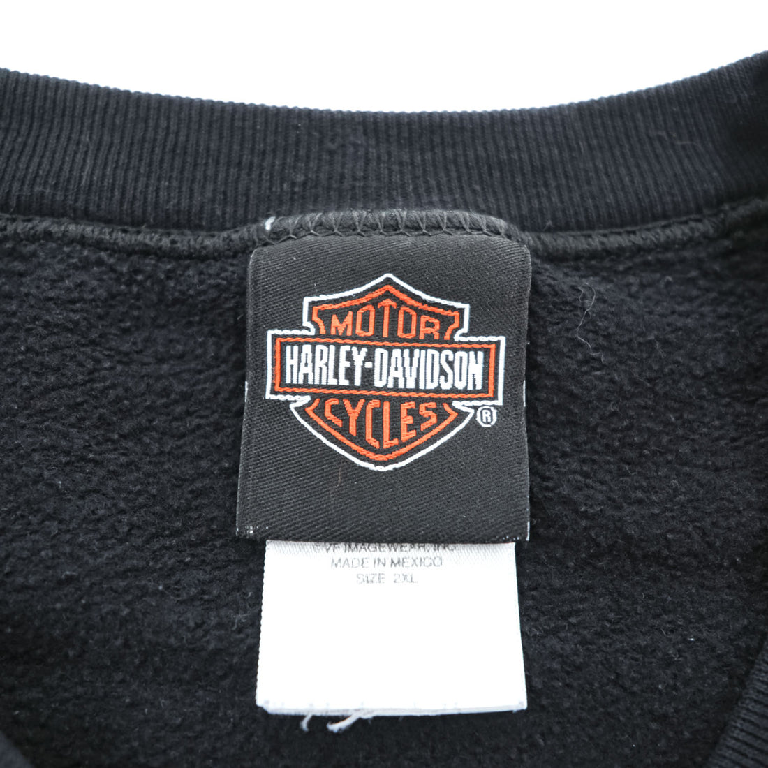 Harley-Davidson 2012 Loess Hills Double-Sided Graphic Sweatshirt 2XL Black