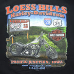 Harley-Davidson 2012 Loess Hills Double-Sided Graphic Sweatshirt 2XL Black