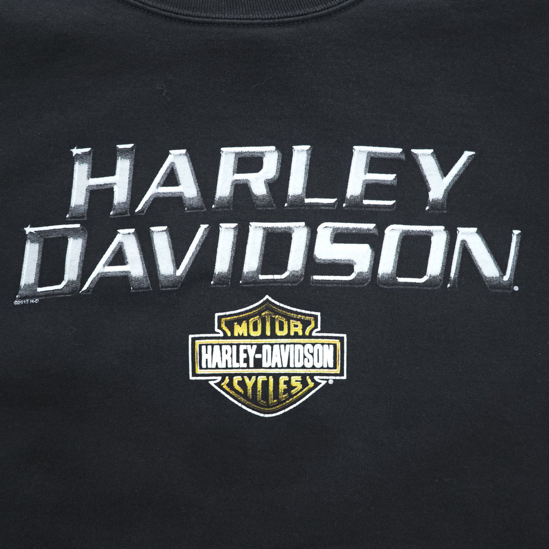 Harley-Davidson 2012 Loess Hills Double-Sided Graphic Sweatshirt 2XL Black