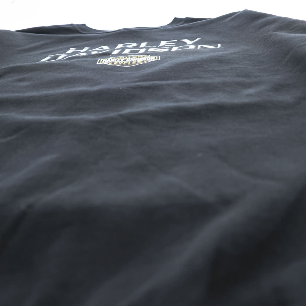 Harley-Davidson 2012 Loess Hills Double-Sided Graphic Sweatshirt 2XL Black