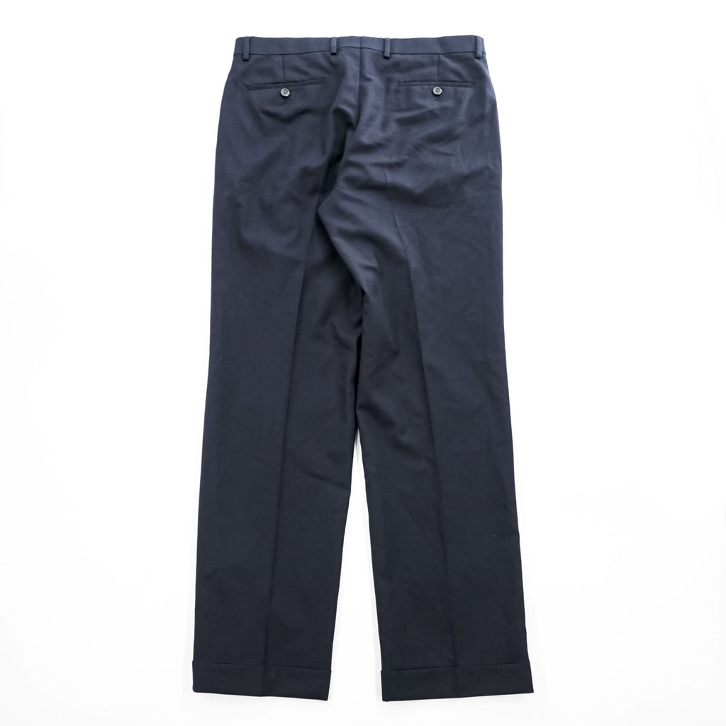 LAUREN RALPH LAUREN Total Comfort 100% Wool Navy Dress Pants 34W x 32L