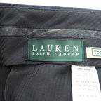 LAUREN RALPH LAUREN Total Comfort 100% Wool Navy Dress Pants 34W x 32L