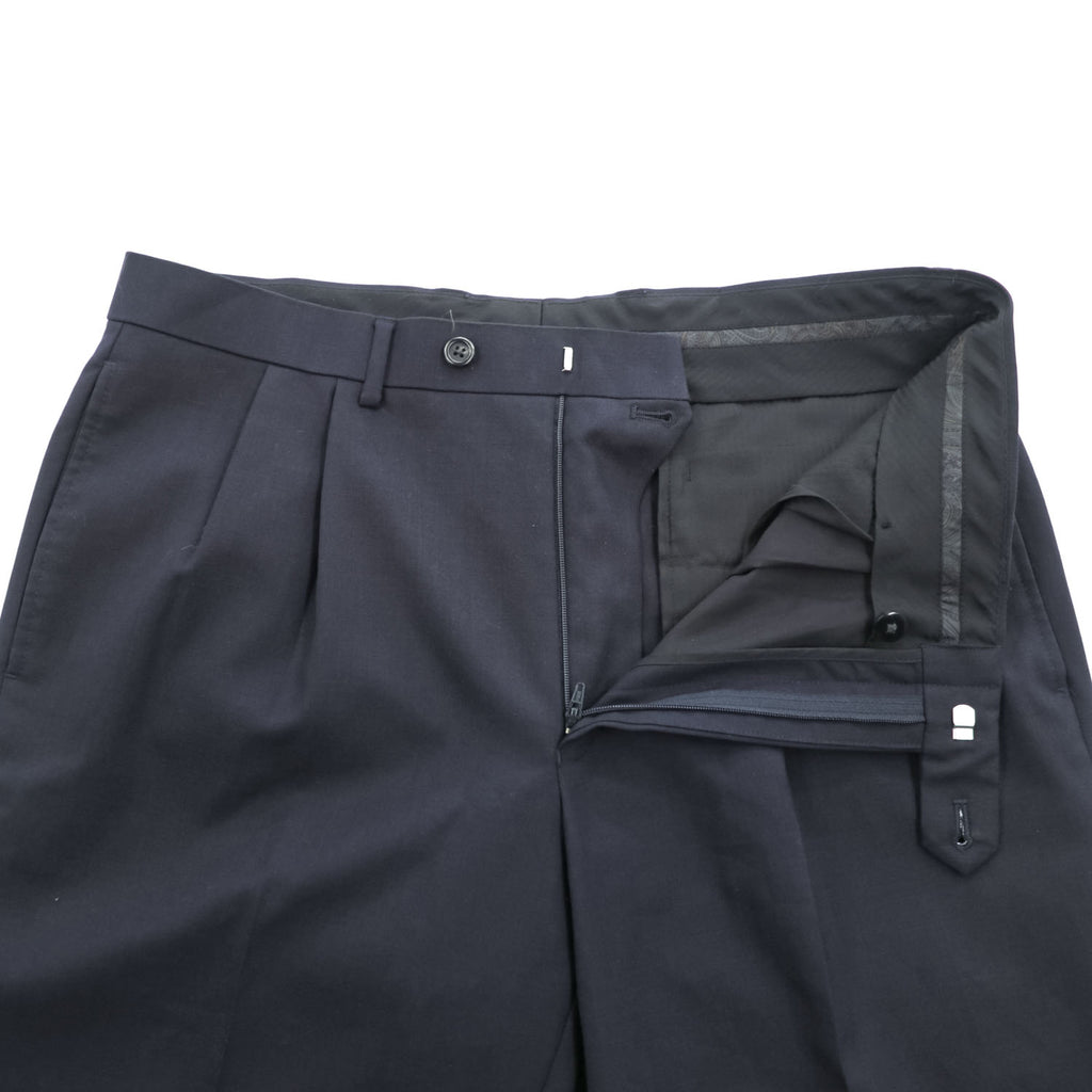 LAUREN RALPH LAUREN Total Comfort 100% Wool Navy Dress Pants 34W x 32L
