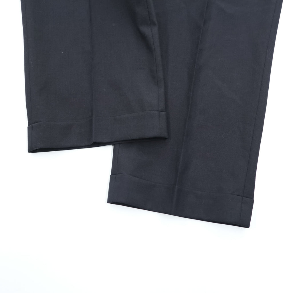 LAUREN RALPH LAUREN Total Comfort 100% Wool Navy Dress Pants 34W x 32L