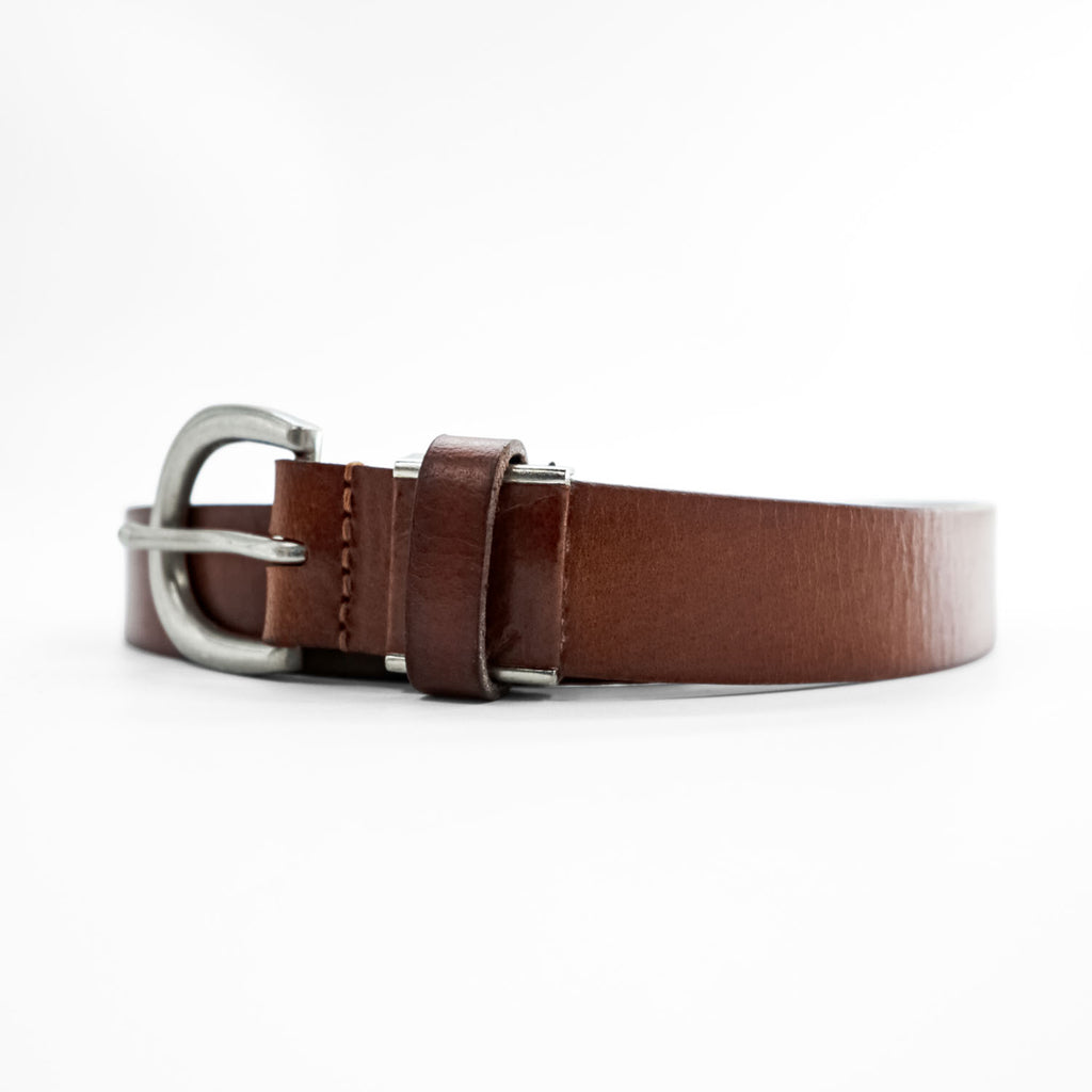 Levi's Brown Leather Belt with Pin Buckle