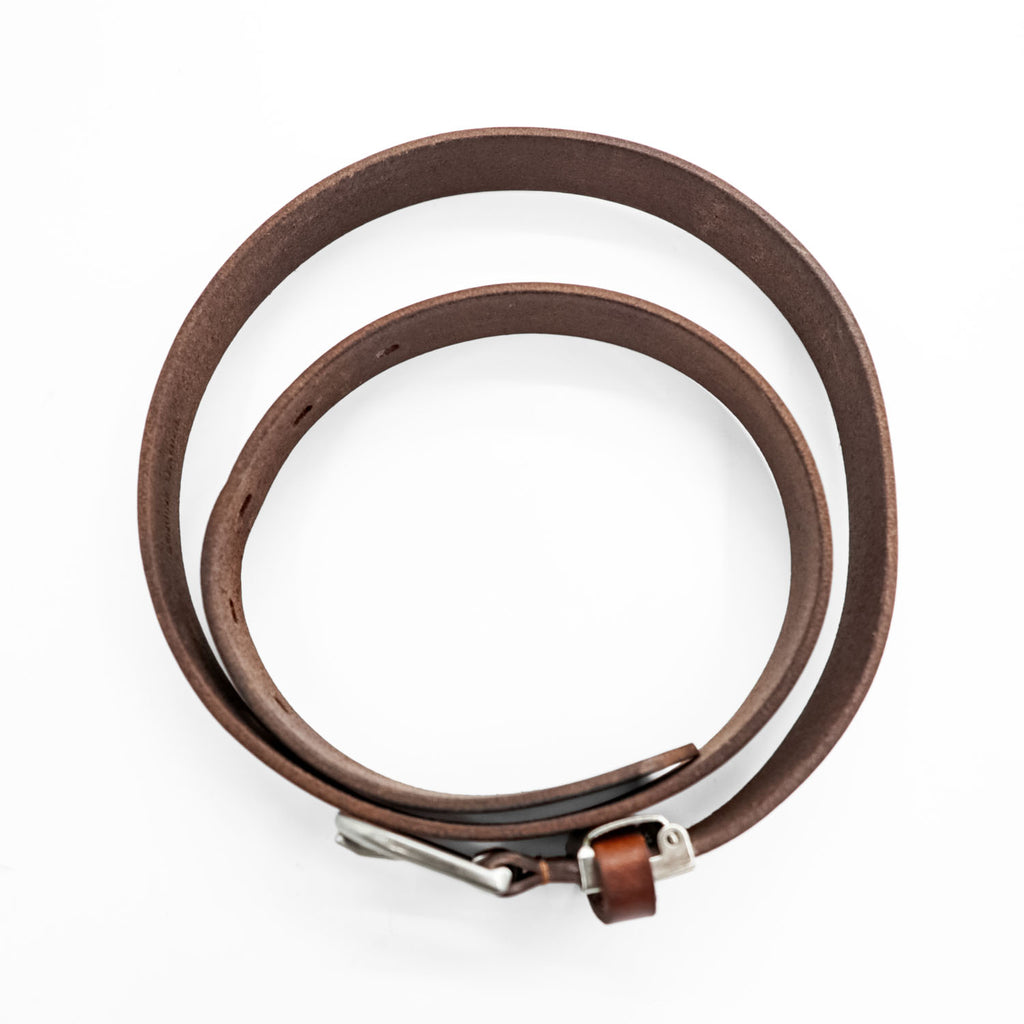 Levi's Brown Leather Belt with Pin Buckle