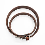 Levi's Brown Leather Belt with Pin Buckle