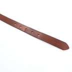 Levi's Brown Leather Belt with Pin Buckle