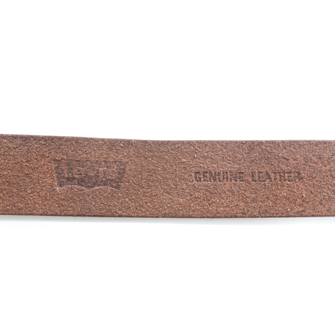 Levi's Brown Leather Belt with Pin Buckle