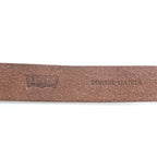 Levi's Brown Leather Belt with Pin Buckle