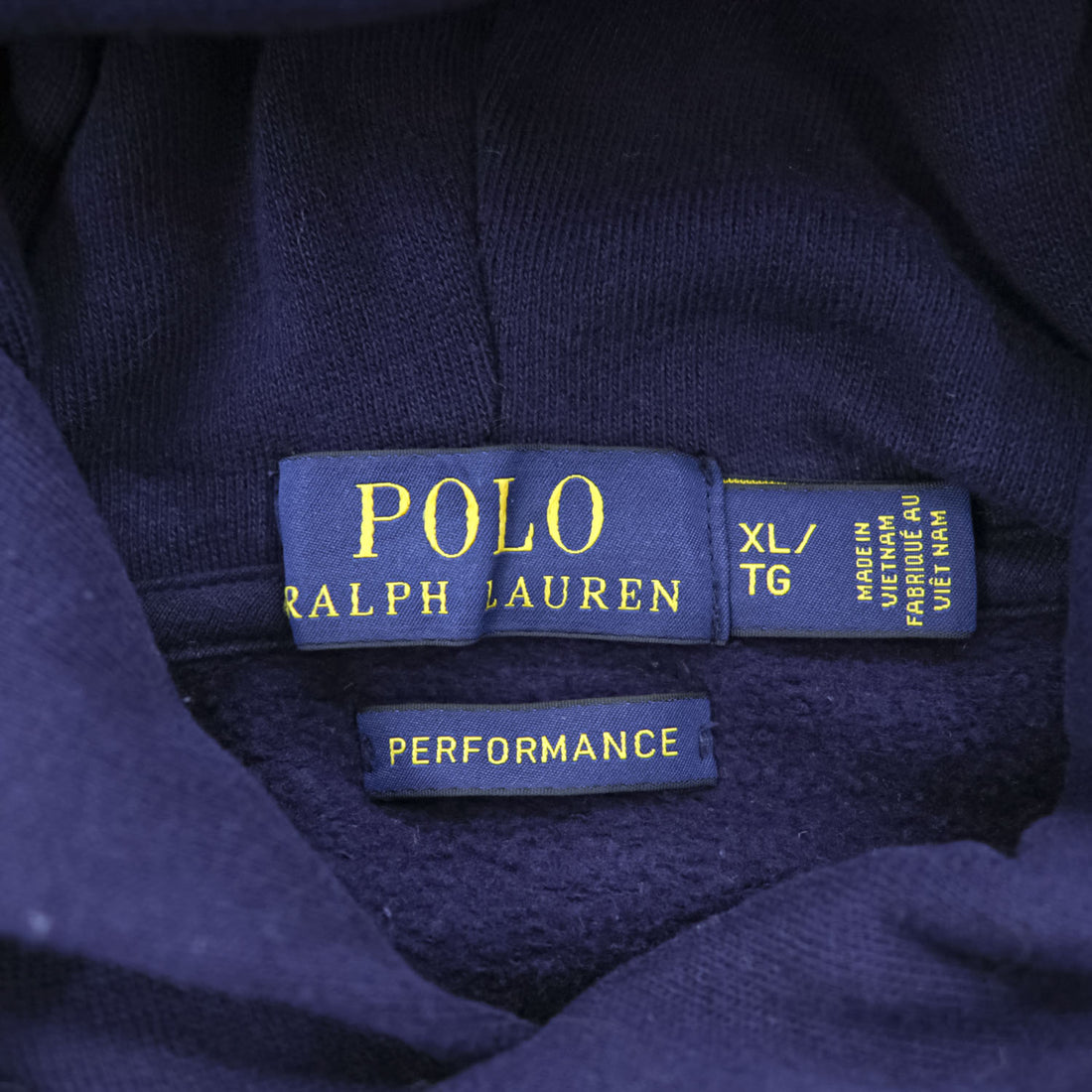 POLO RALPH LAUREN PERFORMANCE Pony Embroidered Pullover Hoodie Navy XL