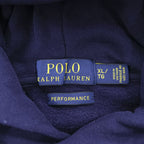 POLO RALPH LAUREN PERFORMANCE Pony Embroidered Pullover Hoodie Navy XL