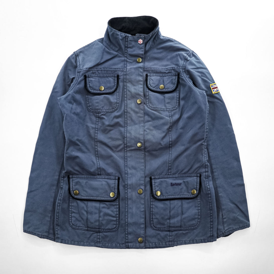 Barbour Heritage Utility Jacket LWX0288 Navy Women's UK12 2013