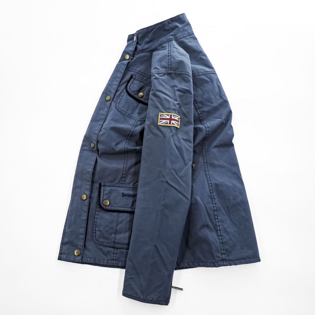 Barbour Heritage Utility Jacket LWX0288 Navy Women's UK12 2013