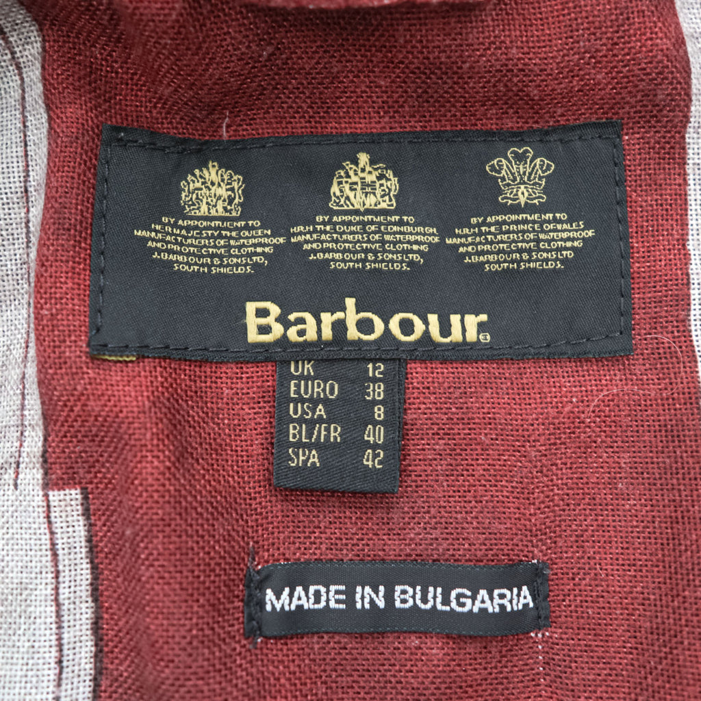 Barbour Heritage Utility Jacket LWX0288 Navy Women's UK12 2013