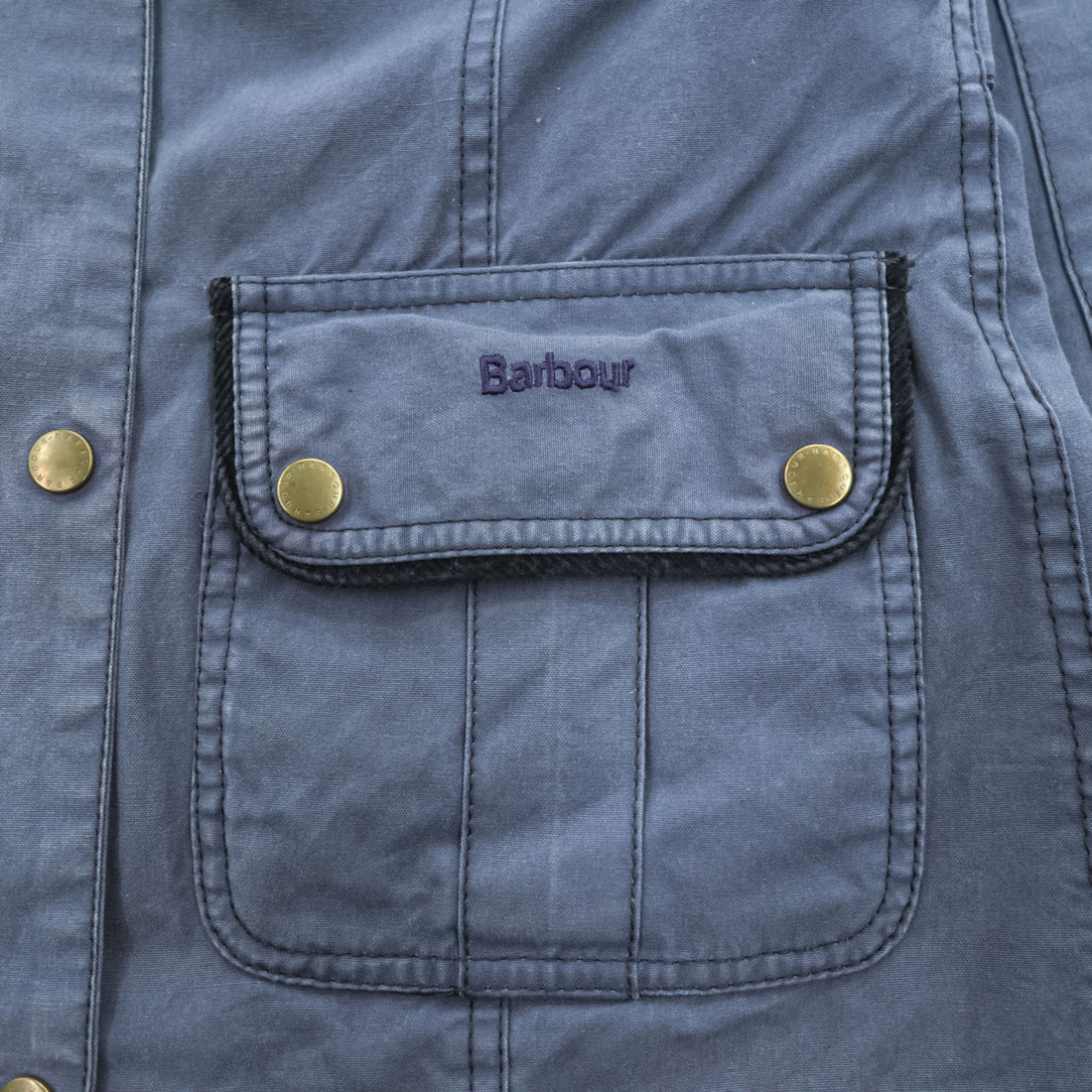 Barbour Heritage Utility Jacket LWX0288 Navy Women's UK12 2013