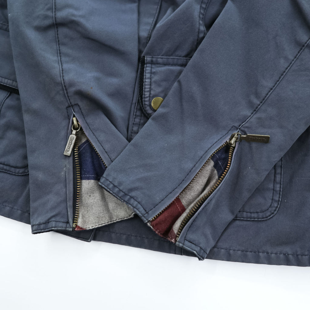 Barbour Heritage Utility Jacket LWX0288 Navy Women's UK12 2013