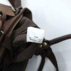 PENDLETON トートバッグ 2WAY ショルダーバッグ ネイティブ柄 ウール レザー ブラウン 日本製 未使用品