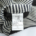 TOMORROWLAND Striped Tailored Vest Gilet Cotton Paper Blend Size M Japan