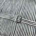 TOMORROWLAND Striped Tailored Vest Gilet Cotton Paper Blend Size M Japan
