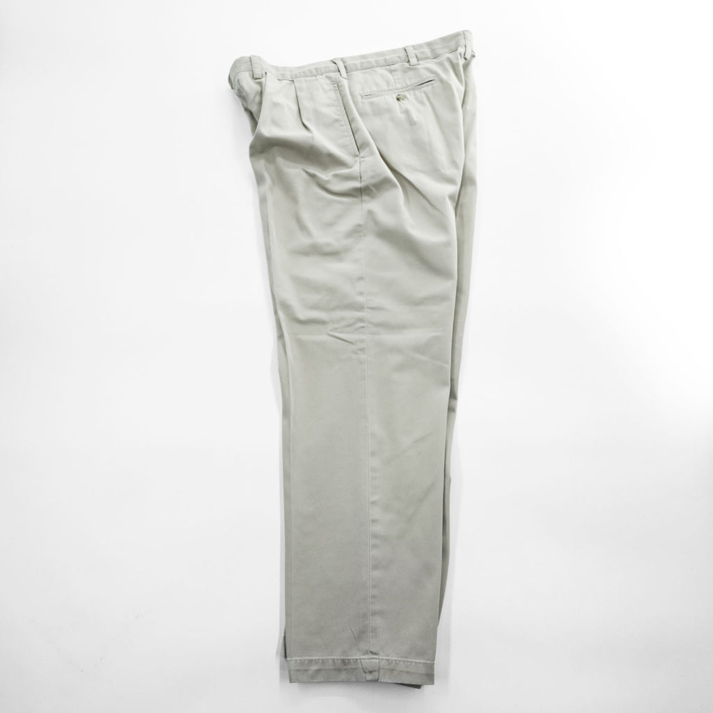 Polo Ralph Lauren Classic Fit Pleated Chino Trousers Beige 35/30