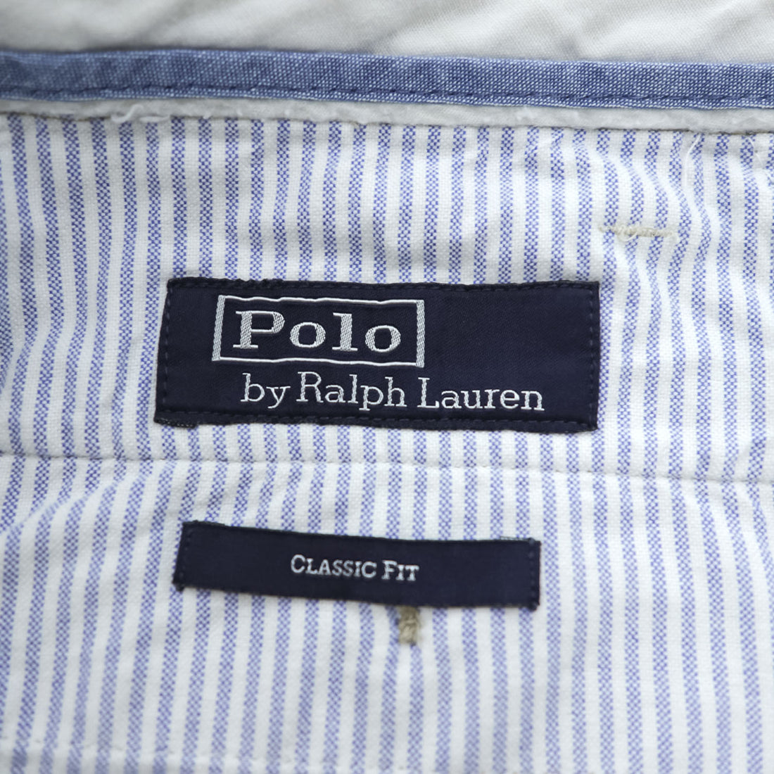 Polo Ralph Lauren Classic Fit Pleated Chino Trousers Beige 35/30