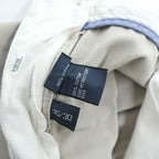 Polo Ralph Lauren Classic Fit Pleated Chino Trousers Beige 35/30