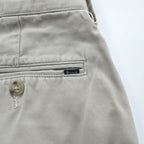 Polo Ralph Lauren Classic Fit Pleated Chino Trousers Beige 35/30