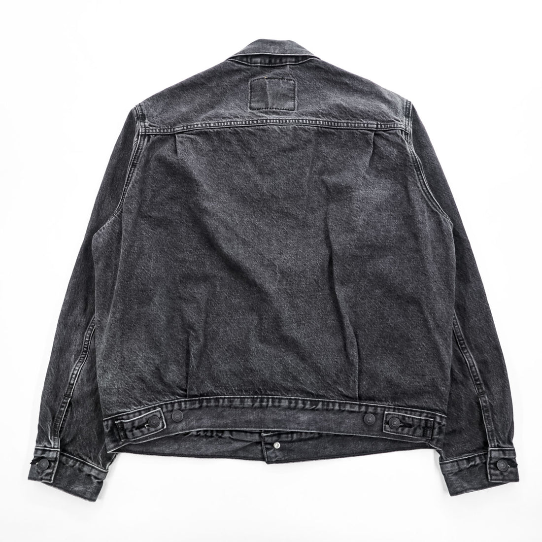 Levi's Type II Trucker Jacket A7632-0002 Relaxed Black Denim Men's M 2024