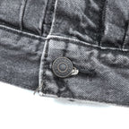 Levi's Type II Trucker Jacket A7632-0002 Relaxed Black Denim Men's M 2024