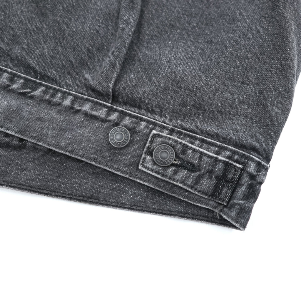 Levi's Type II Trucker Jacket A7632-0002 Relaxed Black Denim Men's M 2024