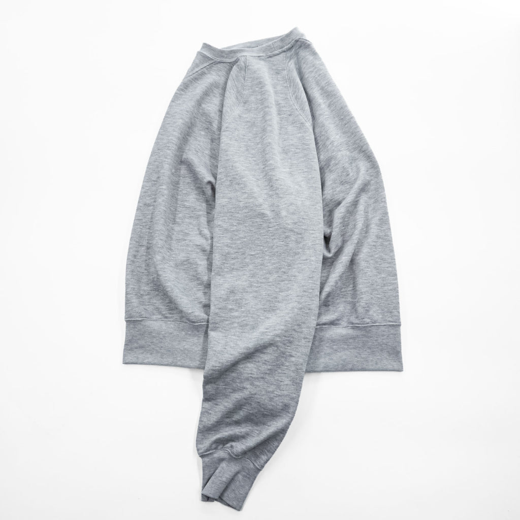 DAIWA PIER39 テックスウェットクルー フリーダムスリーブ トレーナー TECH SWEAT CREW FREEDOM SLEEVE グレー BE-50024