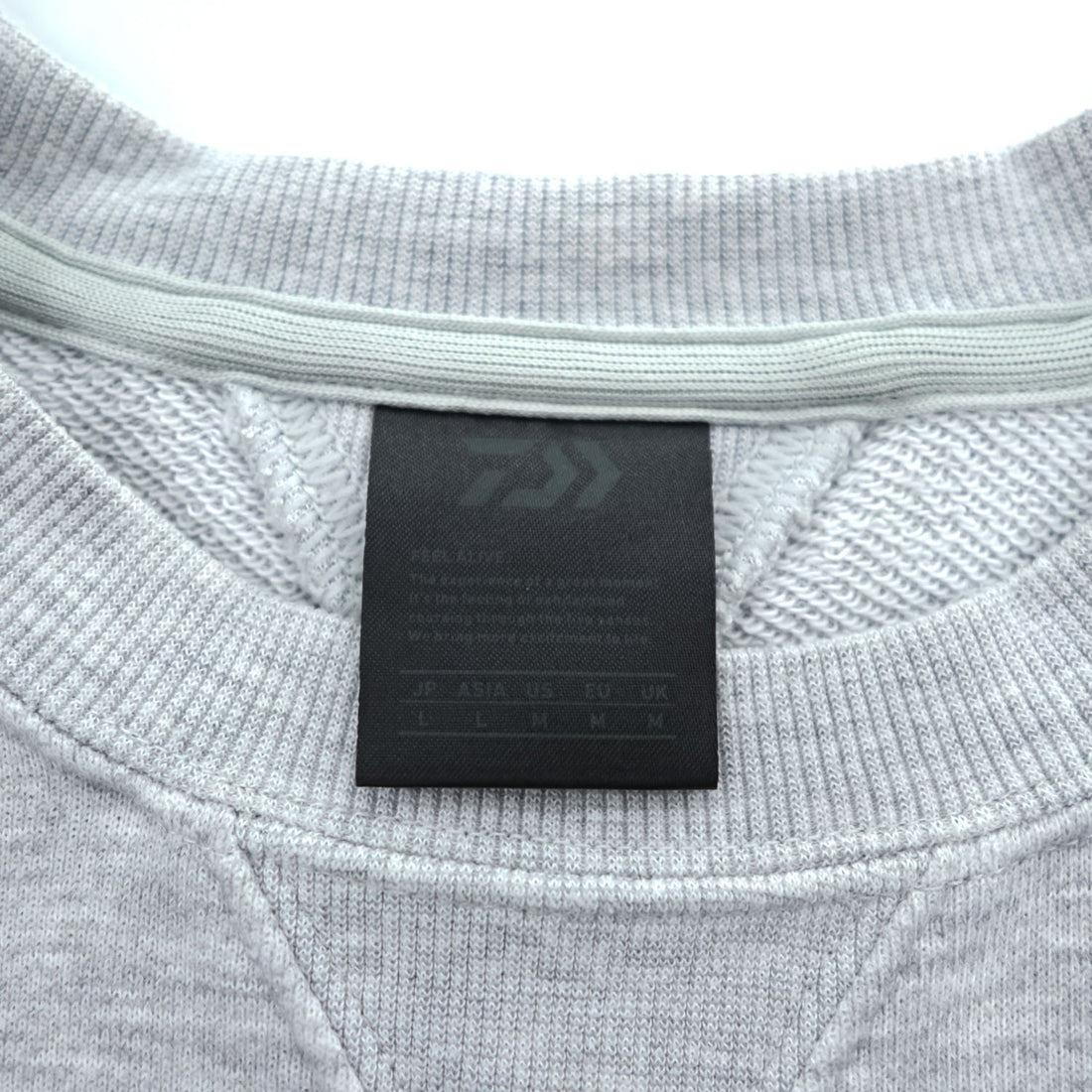 DAIWA PIER39 テックスウェットクルー フリーダムスリーブ トレーナー TECH SWEAT CREW FREEDOM SLEEVE グレー BE-50024