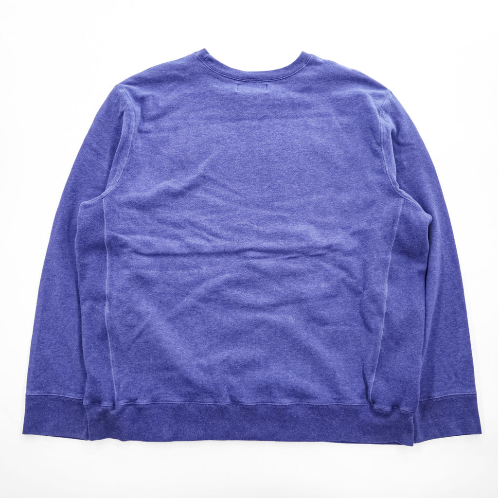 Polo Ralph Lauren 90年代 ヴィンテージ 前V スウェット トレーナー XL ブルー 裏起毛 ポニー刺繍