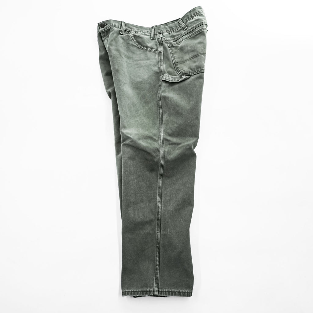 Dickies ダック地 ペインターパンツ L カーキ グリーン キャンバス 1939RMS