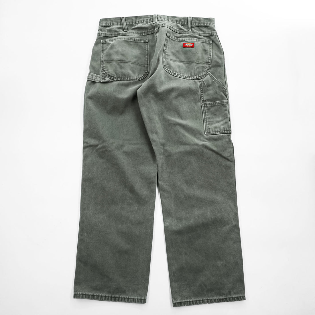 Dickies ダック地 ペインターパンツ L カーキ グリーン キャンバス 1939RMS