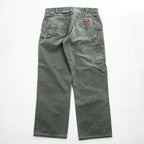 Dickies ダック地 ペインターパンツ L カーキ グリーン キャンバス 1939RMS