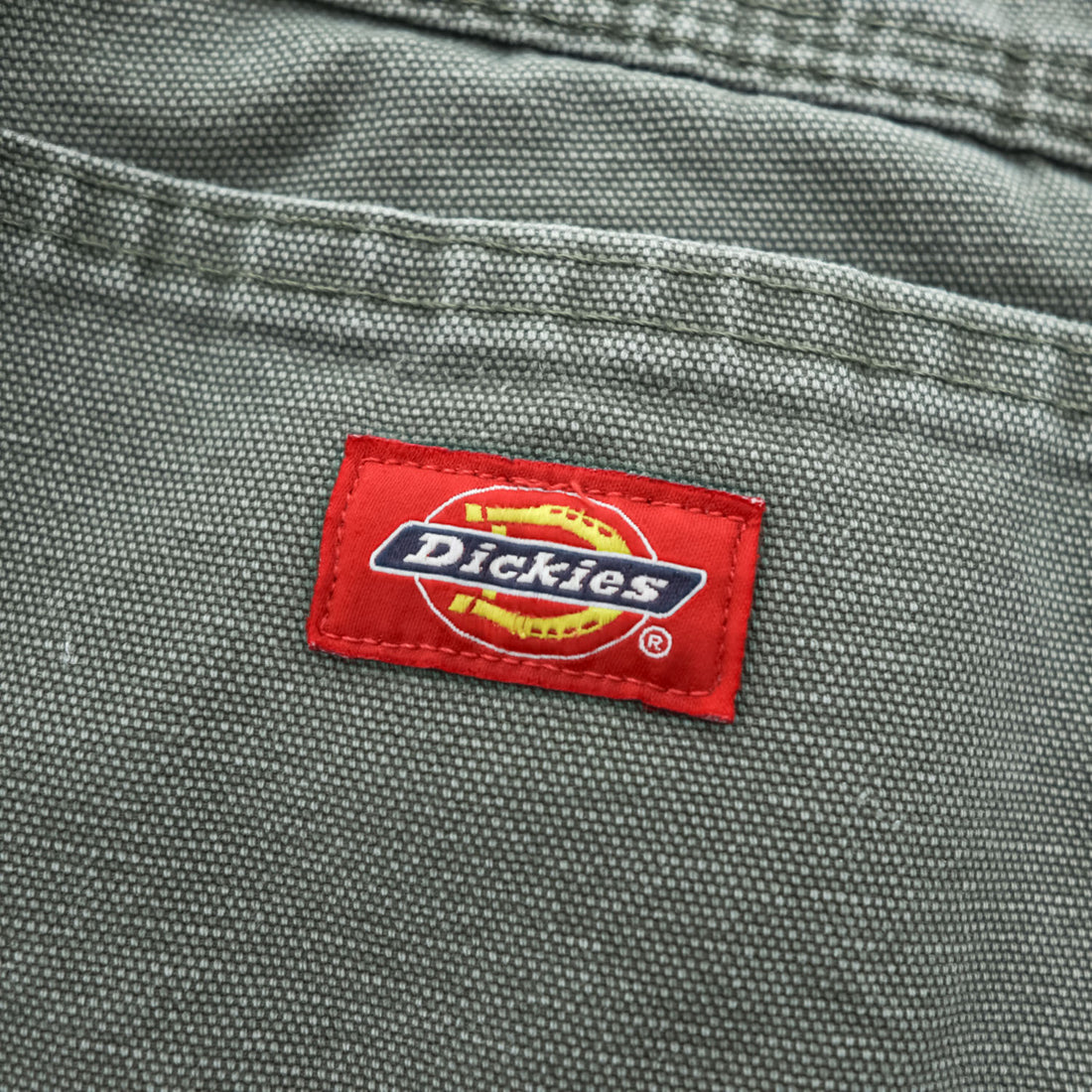 Dickies ダック地 ペインターパンツ L カーキ グリーン キャンバス 1939RMS