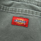 Dickies ダック地 ペインターパンツ L カーキ グリーン キャンバス 1939RMS