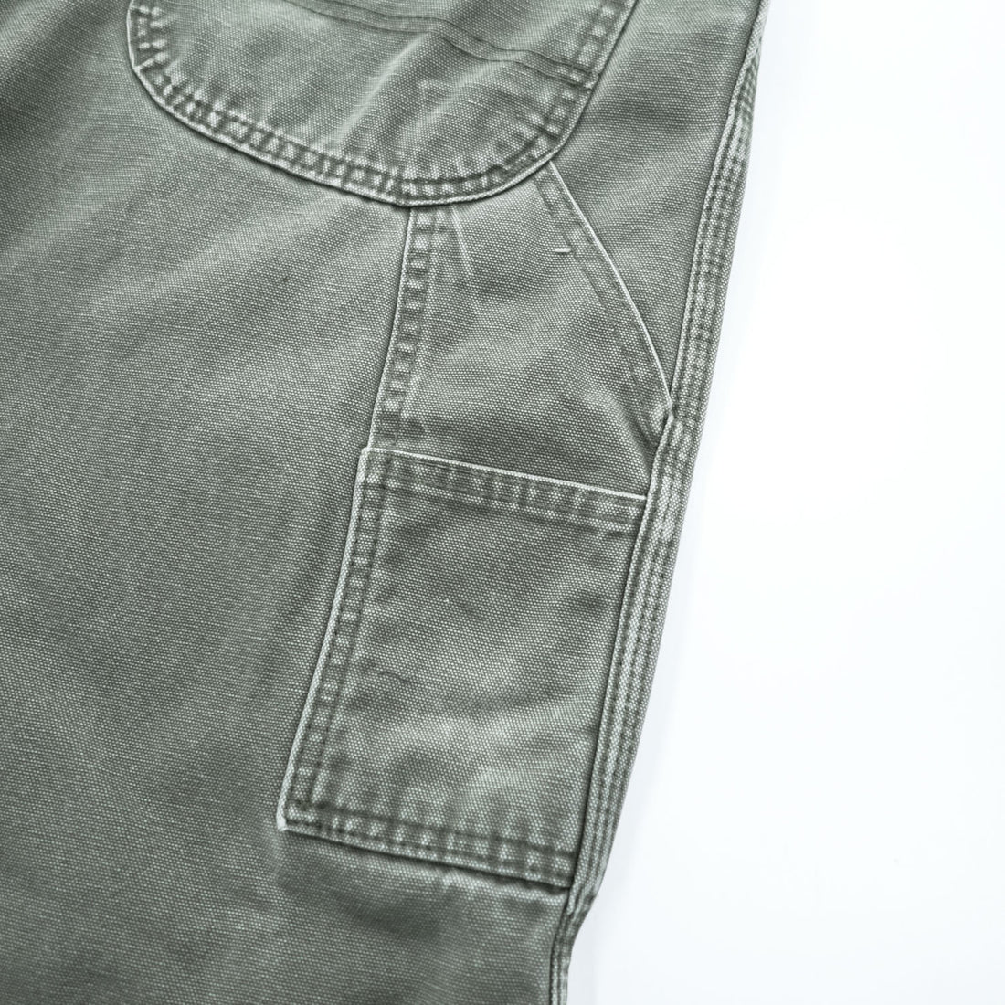 Dickies ダック地 ペインターパンツ L カーキ グリーン キャンバス 1939RMS