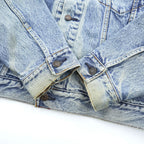 Levi Strauss Signature 00年代 デニムトラッカージャケット Gジャン M インディゴ ブルー 909004513
