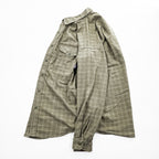 Patagonia オーガニックコットン 長袖チェックシャツ XL グリーン ダブルポケット ルーマニア製 ORGANIC COTTON