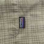 Patagonia オーガニックコットン 長袖チェックシャツ XL グリーン ダブルポケット ルーマニア製 ORGANIC COTTON